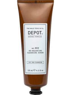 Depot 002 Re-Balancing Cleansing Scrub Κρέμα Μαλλιών για Επανόρθωση 125ml
