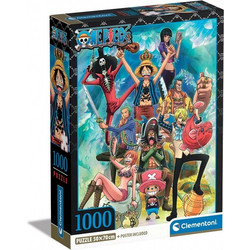 Puzzle Clementoni Compact Box High Quality Collection One Piece 1000 Κομμάτια