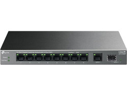 TP-Link LS1210GP Managed L2 Switch με 9 Θύρες Ethernet 1Gbps και 1 SFP Θύρα