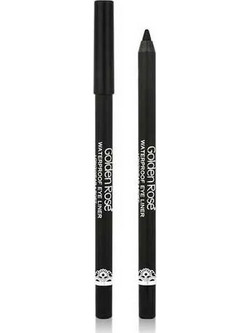 Golden Rose Longwear & Soft Ultra Black Μολύβι Ματιών Αδιάβροχο