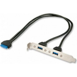 Lindy Slotblech USB 3.0 Adapter