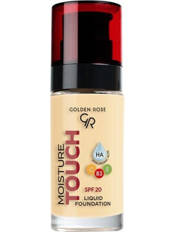 Golden Rose Moisture Touch 102 Liquid Foundation SPF20 30ml
