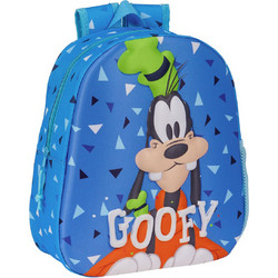 Safta Disney Clasicos Goofy 3D Σχολική Τσάντα Πλάτης Νηπιαγωγείου Μπλε 622462890