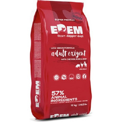 Edem Adult Exigent Low Grain with Meat & Rice 12kg