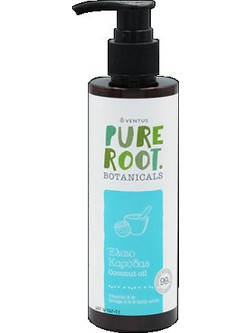 Ventus Pure Root Λάδι Καρύδας Μαλλιών για Επανόρθωση 200ml