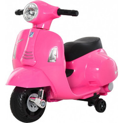 HOMCOM Ηλεκτροκίνητη Παιδική Vespa 6V Ροζ 370-138PK