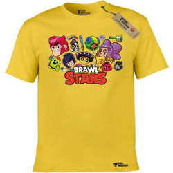 Takeposition Παιδικό T-Shirt Κοντομάνικο Κίτρινο 806-4509B-04