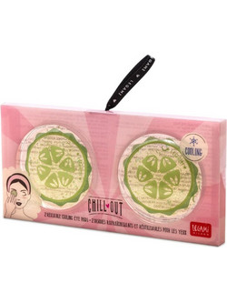 Legami Chill Out Cucumber Reusable Cooling Eye Patches με Αγγούρι 2τμχ