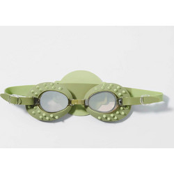 Sunnylife Cookie The Croc Παιδικά Γυαλάκια Κολύμβησης Αντιθαμβωτικά Χακί