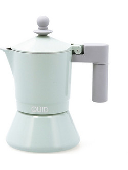 Quid Ozon S2711781 Μπρίκι Espresso 3Cups Πράσινο