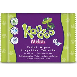Kandoo Melon Μωρομάντηλα 60τμχ