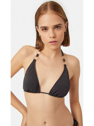 Minerva Lima Bikini Top Τριγωνάκι Μαύρο 90-9256B-045