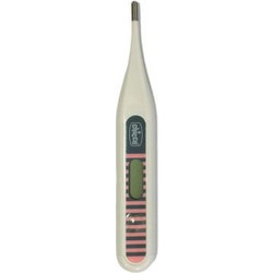 Chicco Digi Baby Ψηφιακό Θερμόμετρο Σώματος Κατάλληλο για Μωρά Ριγέ Ροζ Γκρι