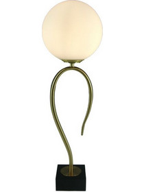 Inart Pinnacle 5207351213157 Πορτατίφ Ε27 Χρυσό Π20xΥ65cm