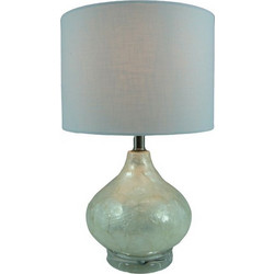 Inart Guidance 5207351213058 Πορτατίφ Ε27 Λευκό Π25xΥ41cm