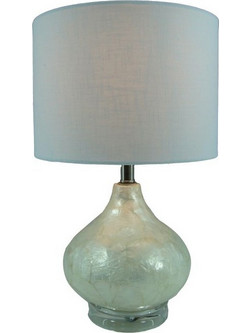 Inart Guidance 5207351213058 Πορτατίφ Ε27 Λευκό Π25xΥ41cm