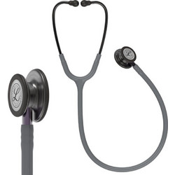 3M Littmann Classic III Παιδιατρικό Καρδιολογικό Στηθοσκόπιο Non Chill με Διπλό Κώδωνα Grey Smoke Finish 5873