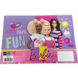 Gim Barbie Μπλοκ Ζωγραφικής A4 30 Φύλλων 349-84413