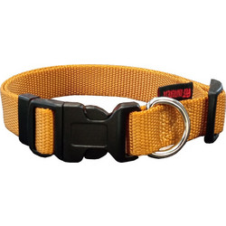 Pet Interest Plain Line Κολάρο Σκύλου Χρυσό 1x19-33cm