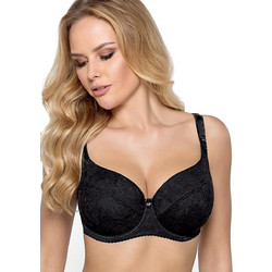 Gaia Σουτιέν Push Up με Μπανέλα Μαύρο 115705