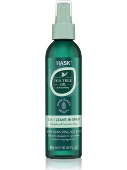 Hask Tea Tree Oil & Rosemary Spray Μαλλιών για Επανόρθωση 175ml