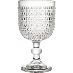 Cryspo Trio Σετ Ποτήρια Κρασιού Γυάλινα Κολωνάτα Rando Clear 350ml 6τμχ 5240553