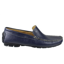 Cockers Ανδρικά Μοκασίνια Loafers Δερμάτινα Navy Μπλε NI18