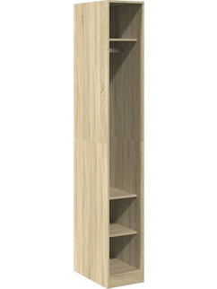 vidaXL Βεστιάριο Ρούχων Φυσικό Χρώμα 30x50x200cm 3307686