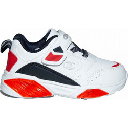 Champion Wave Παιδικά Sneakers με Φωτάκια Λευκά S32817-WW005