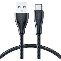 Joyroom Surpass Series Braided USB-C to USB-C 1.2m Black 6956116701895