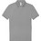 B&C Collection Ανδρική Μπλούζα Polo Κοντομάνικη Γκρι PU426