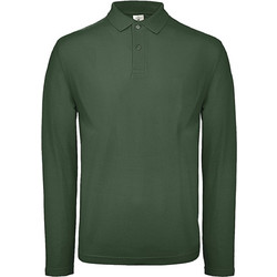 B&C Collection Ανδρική Μπλούζα Polo Μακρυμάνικη Κυπαρισσί PUI12