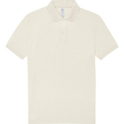 B&C Collection Ανδρική Μπλούζα Polo Κοντομάνικη Εκρού PU424