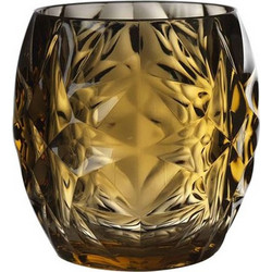 Mario Luca Giusti Ποτήρι Ουίσκι Κρύσταλλο Venezia Tumbler Καφέ HBIKVEN7