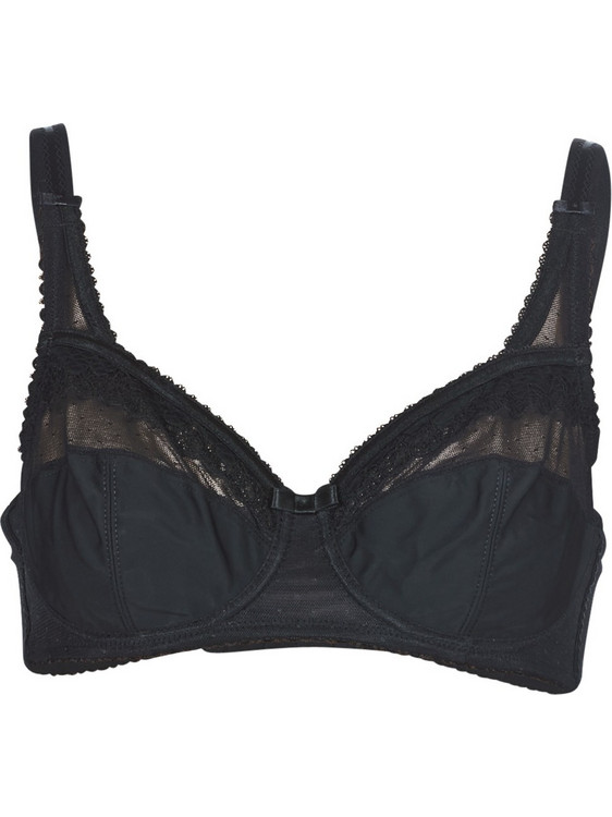 Playtex Σουτιέν Minimizer με Μπανέλα Μαύρο P02ZF-001