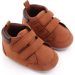 Childrenland Βρεφικά Μποτάκια Αγκαλιάς Καφέ D2632