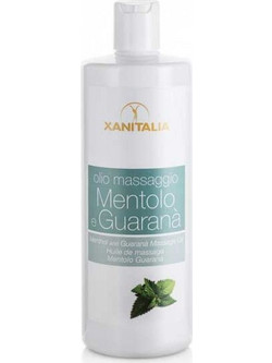 Xanitalia Menthol & Guarana Λάδι Μασάζ 500ml