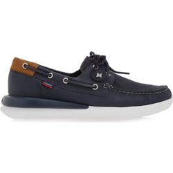 Callaghan Ανδρικά Μοκασίνια Boat Shoes Καστόρινα Navy Μπλε 52100