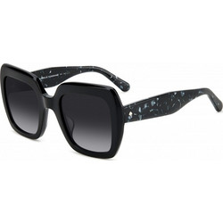 Kate Spade NAOMIS-807F29O Γυναικεία Γυαλιά Ηλίου Τετράγωνα Κοκάλινα Μαύρα με Μαύρο Degradee Φακό