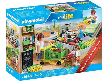 Playmobil My Life Ταμείο Βιολογικού Καταστήματος για 4-10 Ετών 71648