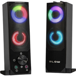 Blow DM-66-379 Ηχεία Υπολογιστή 2.0 6W με Bluetooth & RGB Φωτισμό