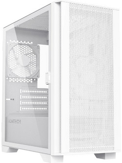 Montech Air 100 Lite White Mini Tower Κουτί Υπολογιστή με Πλαϊνό Παράθυρο