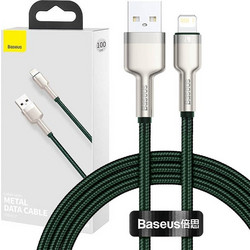 Baseus Cafule Braided USB-A to Lightning Cable 1m Green CALJK-A06