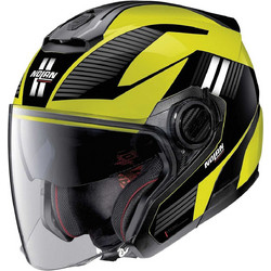 Nolan N40-5 Black Yellow 36 Κράνος Μηχανής Jet