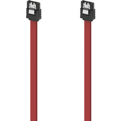 Hama 200739 Καλώδιο Σκληρού Δίσκου 7-Pin SATA III to 7-Pin SATA III 0.45m Red