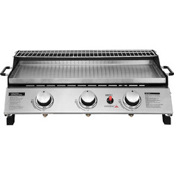 Thermogatz Φορητή Επιτραπέζια Ψησταριά Υγραερίου 2.5kW Επιφάνειας 32x61.5cm 03.313.400