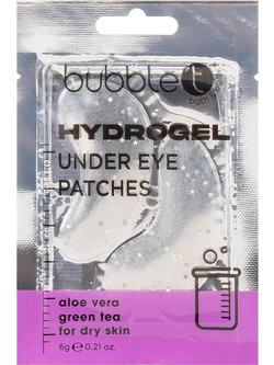 Bubble T Hydrogel Aloe Vera & Green Tea Under Eye Patches 2τμχ