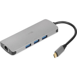 iBox IUH3RJ4K USB-C Docking Station με HDMI 4K