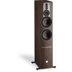 Dali Rubicon 6C Ζεύγος Ηχείων Hi-Fi Δαπέδου 250W 2 Δρόμων Walnut Veneer
