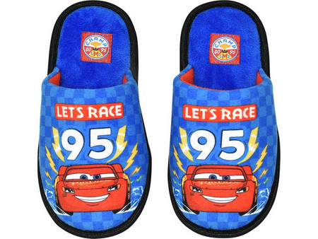 McQueen Χειμερινές Παιδικές Παντόφλες για Αγόρια Royal Blue D93654WR
